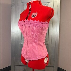 Frederick's of Hollywood Pink Shapewear Corset